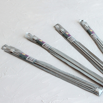 Набор для вязания NV-20: спицы прямые 35 см 2.0, 2.5, 3.0, 3.5, мм  