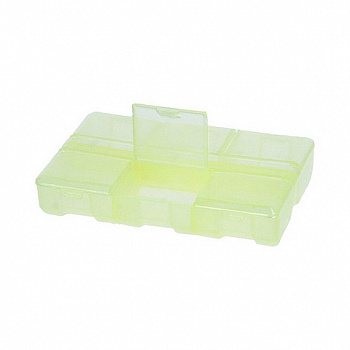 Контейнер "Gamma" Т-178  9 х 6 х1,8 см , цв.желтый/прозрачный