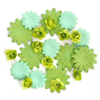 Цветы бумажные MAGIC HOBBY MG-PF101 цв.4 (уп.30шт)