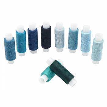 Набор ниток 50/2, 200 м, ассорти №153, упак./10 шт., Astra&Craft