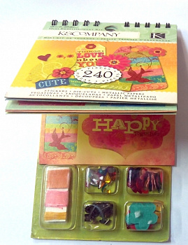 Набор украшений яркие птицы