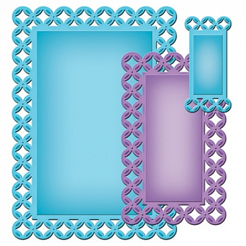 Набор ножей для вырубки "Причудливые решетки"