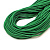 Резинка шляпная круглая  Ас 3мм  зеленый ( упак. 25 м.)