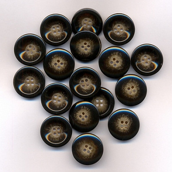 Пуговицы (арт 0315-2510, 40L, d=25мм,100 шт/упак)