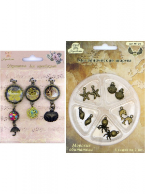 Набор для творчества NT-30 "Рукоделие" Металлический декор