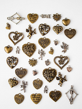 Набор металлических шармов "Рукоделие" SHM/N-06 Амурный