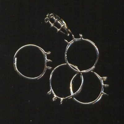 Основа для кольца металлическая на 6, d=16 мм