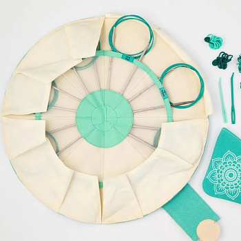 Набор стальных круговых спиц (безмятежность-1) Serene 100 см Mindful KnitPro 36321