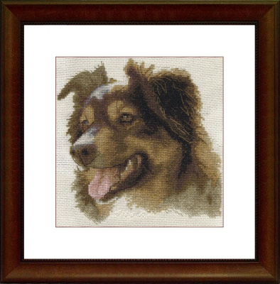 Набор для вышивания «Panna» Ж-1474 Английский шепард,17,5*23,5 см