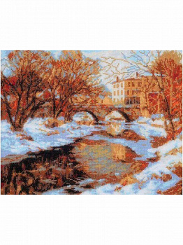 Набор для вышивания "Палитра" 07.016 «ВЕСНА», размер: 32х27 см.