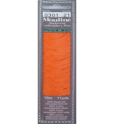 Мулине Спираль «Madeira»100% хлопок, 10 м 0301