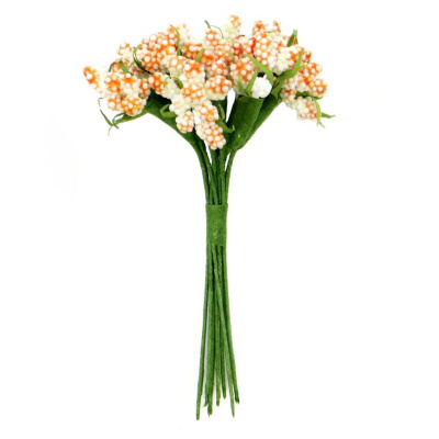 Декоративный букетик "Рукоделие" DKB028E F107 peach (персиковый)