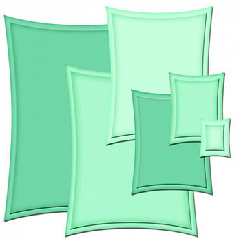 Набор ножей Spellbinders® Nestabilities® "Шаткие прямоугольники"