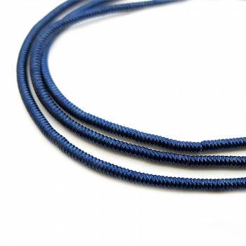 Канитель мягкая, гладкая KAN/MF1-22  глянец, темно-синий