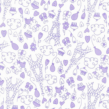 Ткань 100% хлопок Michael Miller CX6554-PURP-D 110 х 80 см