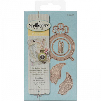 Набор ножей Spellbinders® Shapeabilities® Die D-Lites™ «Время летит»