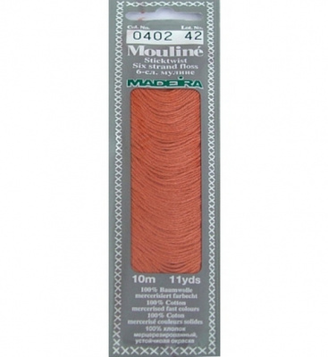 Мулине Спираль «Madeira»100% хлопок, 10 м 0402