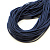 Резинка шляпная круглая  Ас 3мм  темн.синяя ( упак. 25 м.)