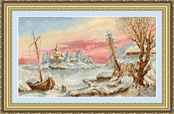 Набор для вышивания "Сделай своими руками" Замороженный остров. 