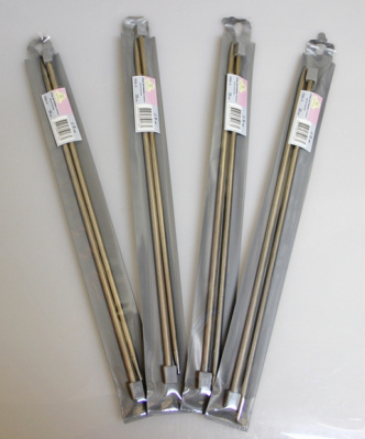 Спицы для вязания прямые 35 см №5,0 