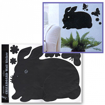 Наклейки настеннные для рисованием мелом Mr.Painter WR-05 Зайчик