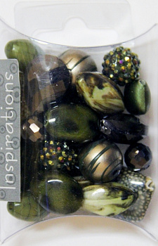 Набор декоративных бусин «Inspirations» (5748 Шпинат )