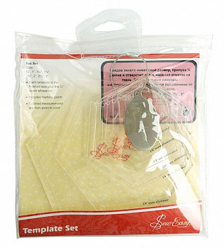 Набор лекал для создания треугольников "Hemline" NL4160 , 8 размеров