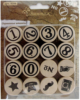 Деревянные штампы "Рукоделие" 8164 Винтаж