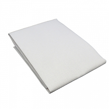 Канва №14  аппретированная цвет белый 50 х 50 см