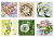 Салфетки бумажные "Love2art" ассорти  SDP №0823-02  33 x 33 6 шт. "Цветочное очарование"