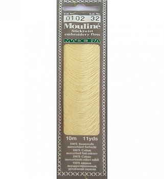 Мулине Спираль «Madeira»100% хлопок, 10 м 0102