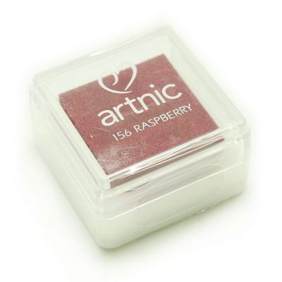 Подушечка чернильная Tsukineko "Artnic Small" 25х25мм, цвет: Малина
