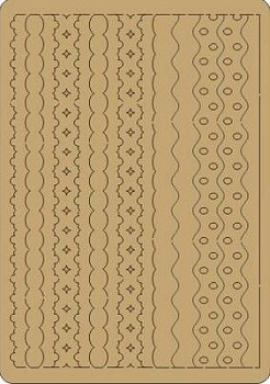 Чипборд "Морская волна", арт. chip22