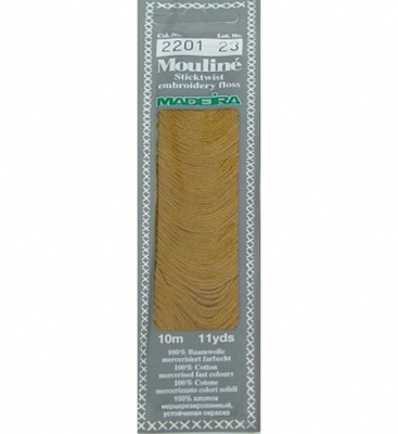 Мулине Спираль «Madeira»100% хлопок, 10 м 2201