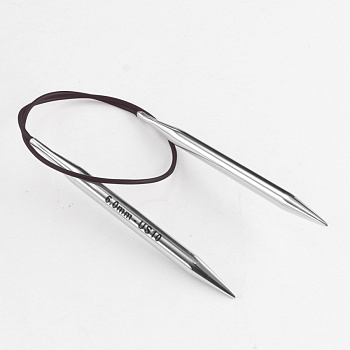 Спицы круговые латунные Nova Metal KnitPro, 40 см, 6.00 мм 10357