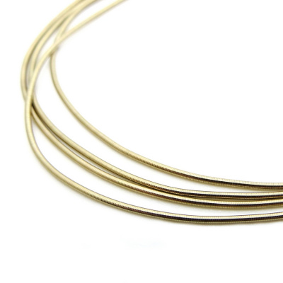 Канитель мягкая, гладкая KAN/MD0,7-25 глянец, экрю