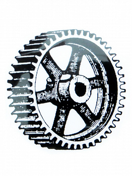 Резиновый штамп «Heavy Gear», 5x5см