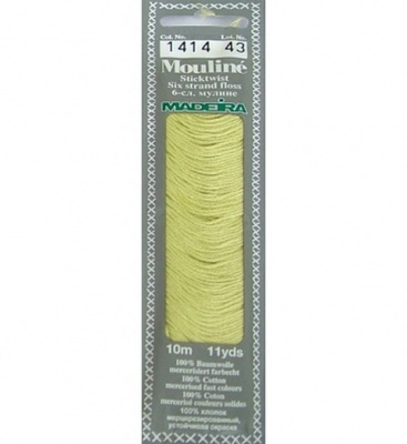 Мулине Спираль «Madeira»100% хлопок, 10 м 1414