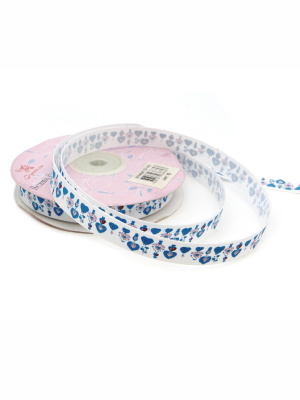 Лента декоративная принтованная "Рукоделие" LD-002 25м, цвет 03