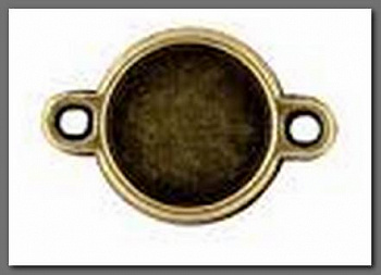 Основа MFB-01 "Zlatka" 1,2х1,8 см 10 шт. под т.бронзу