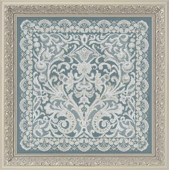 Набор для вышивания «Сотвори Сама» 1600 Подушка/панно. Венское кружево 40*40 см