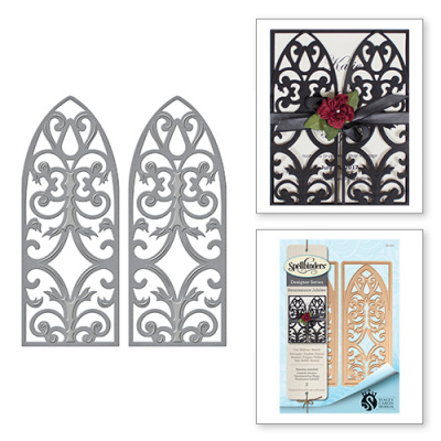 Набор ножей Spellbinders® Nestabilities® Card Creator «Юбилей Ренессанса: Венецианская калитка»