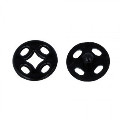 Кнопки пришивные PKL-10 пластик "Gamma" d 10 мм 10 шт. №02 черный