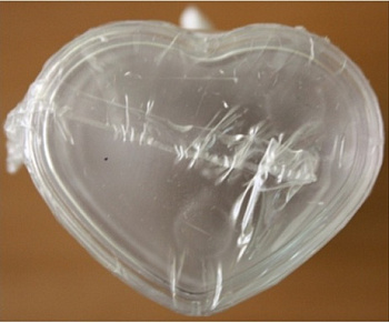 Коробка пластиковая 2204 MH 0030, 3,7*3,1*1,8 см,  упак 10 шт.