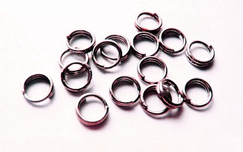 Кольцо для бус  "Zlatka" R-03 d 3,5мм. 50 шт. № 05 под медь