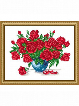 Набор для вышивания «Сделано с любовью» ЦВ-013 Розы для любимой