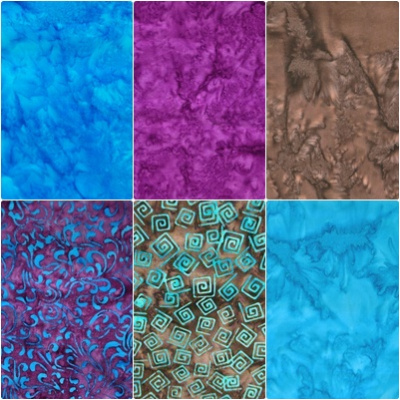 Ткань 100% хлопок, ширина 110 см, Bali Fabrics