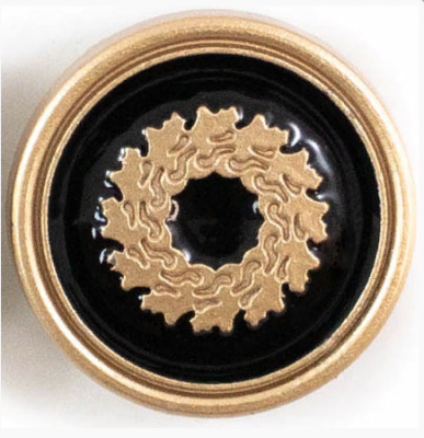 Пуговицы в тубе "Колибри" ME 335 Gold  40L  12шт.