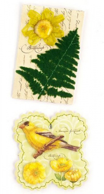 Стикеры-украшения объемные: Листва Tim Coffey