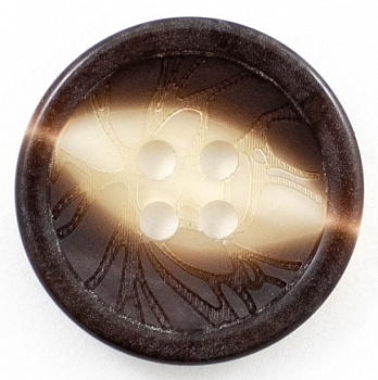 Пуговицы в тубе "Колибри" MA111 Beige 24L (15мм) 36шт.